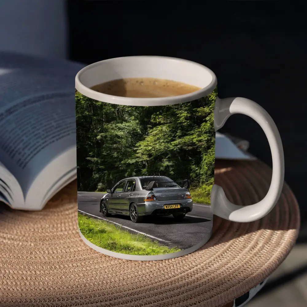 Mitsubishi Lancer Evo Forest Road Drive – Mugs