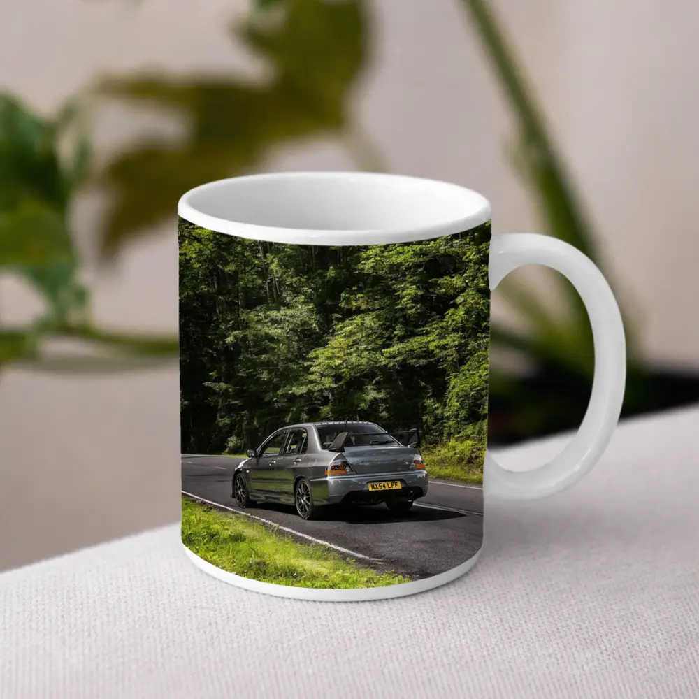 Mitsubishi Lancer Evo Forest Road Drive – Mugs