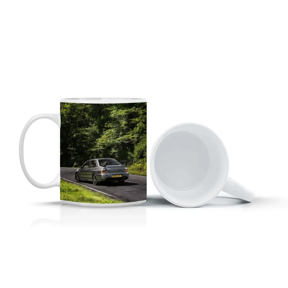 Mitsubishi Lancer Evo Forest Road Drive – Mugs
