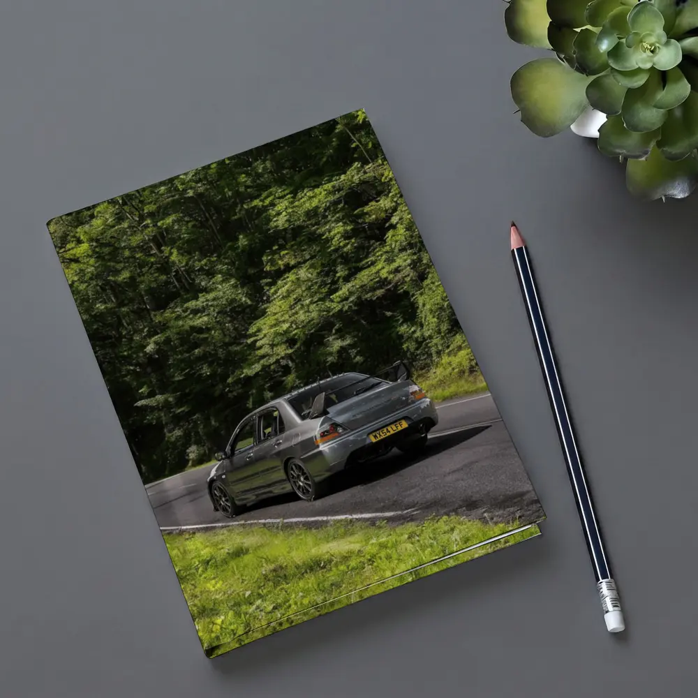 Mitsubishi Lancer Evo Forest Road Drive – Notebooks