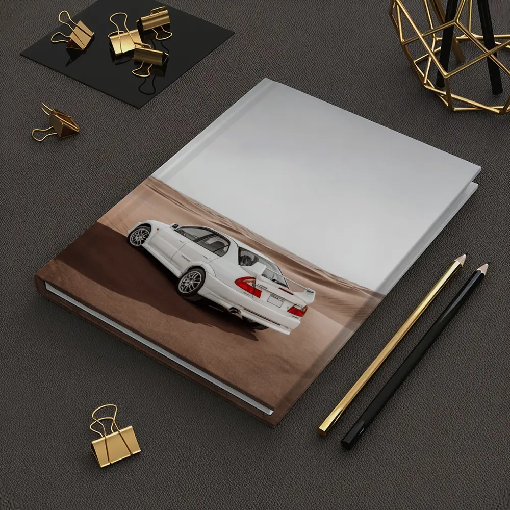 Mitsubishi Lancer Evolution White Desert Dunes – Notebooks