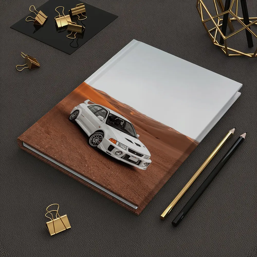 Mitsubishi Lancer Evolution White Desert Dunes – Notebooks
