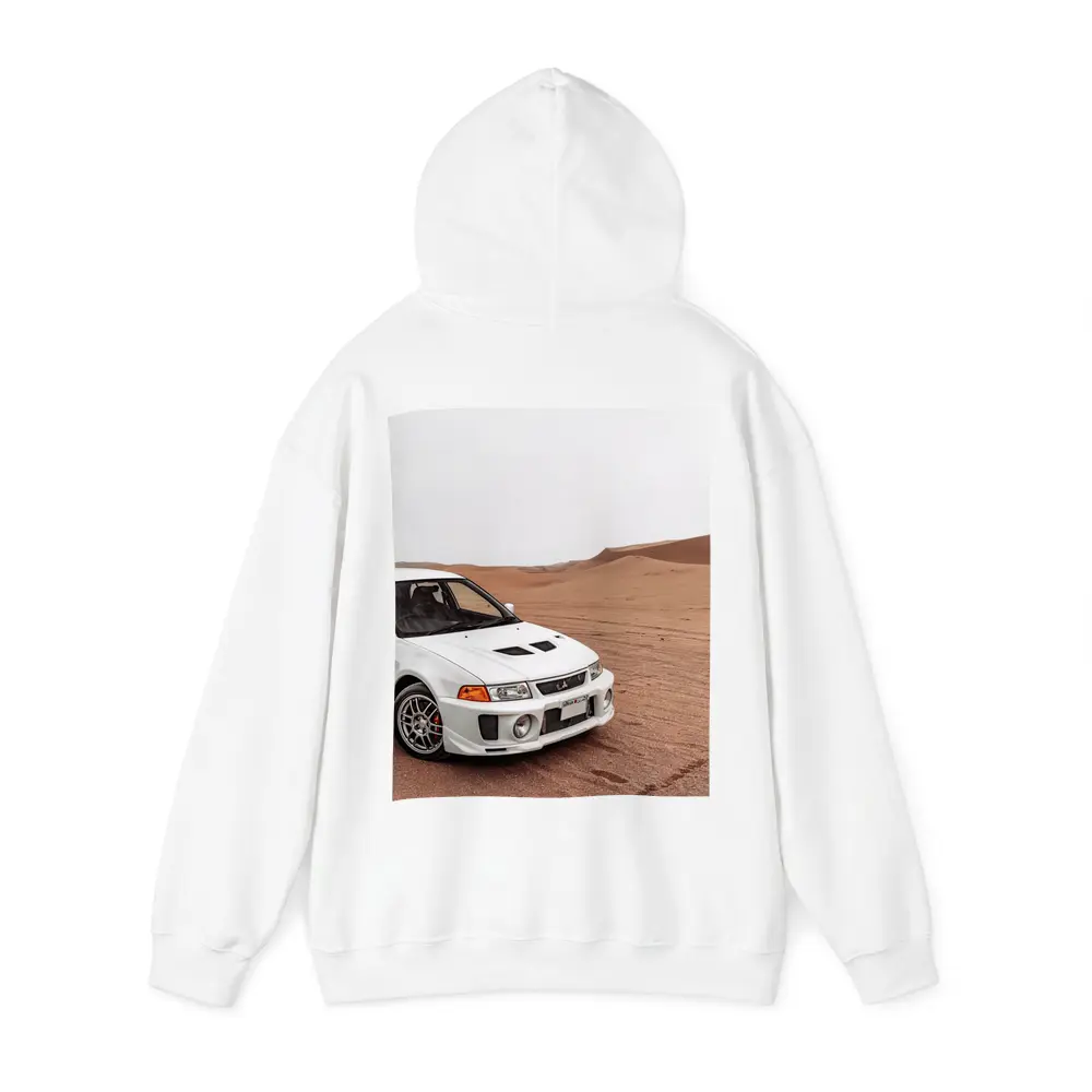 Mitsubishi Lancer Evolution Desert Sand Dunes – Hoodies
