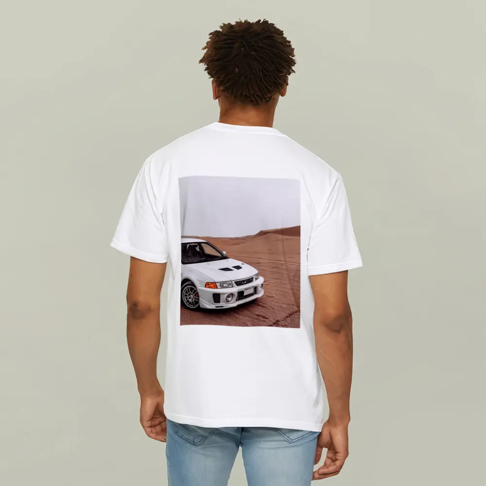 Mitsubishi Lancer Evolution Desert Sand Dunes – T-Shirts