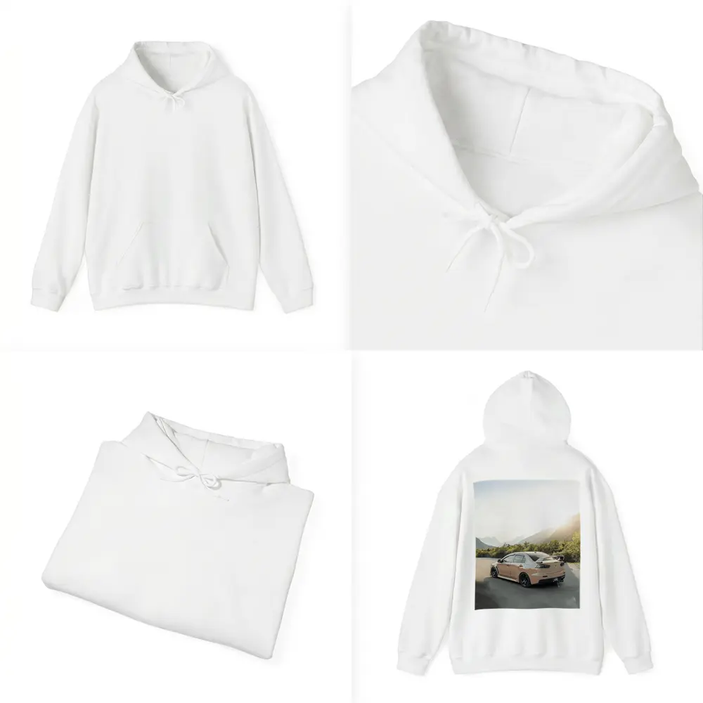 Mitsubishi Lancer Evo Mountain Road Drive – Hoodies