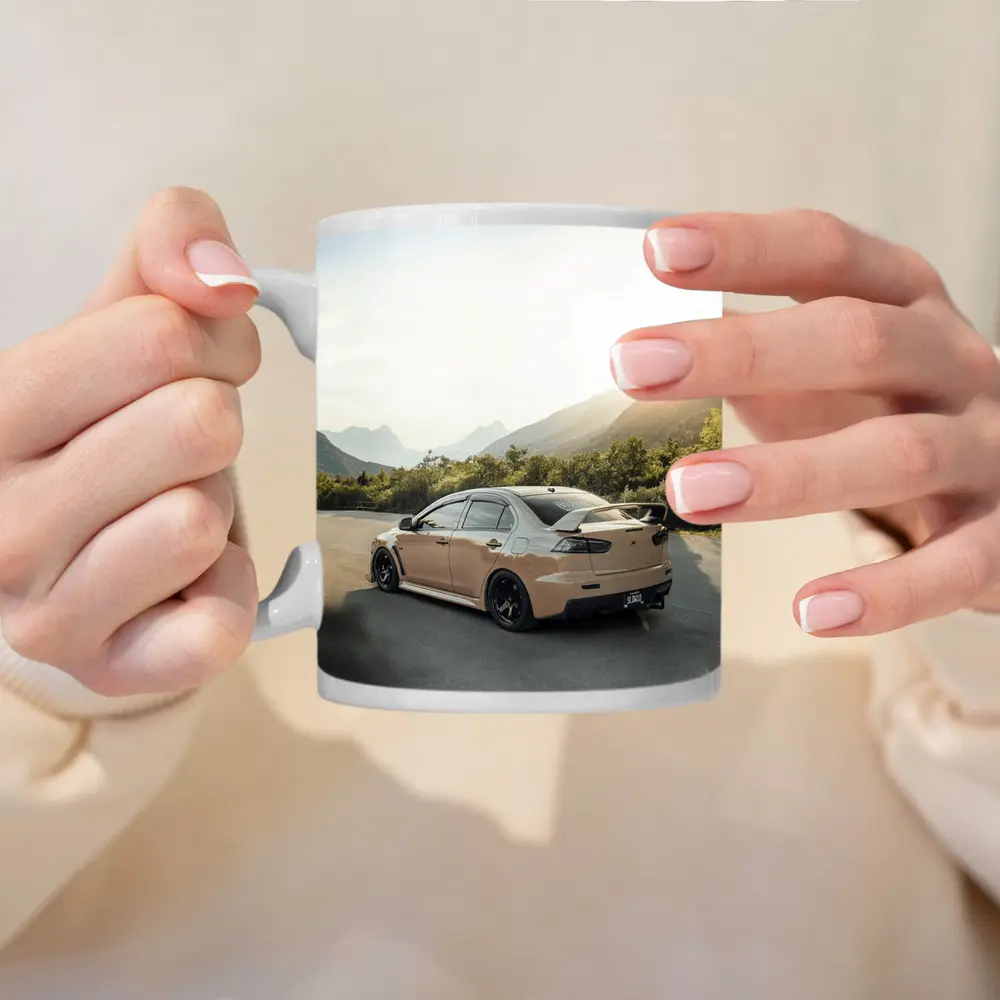 Mitsubishi Lancer Evo Mountain Road Drive – Mugs