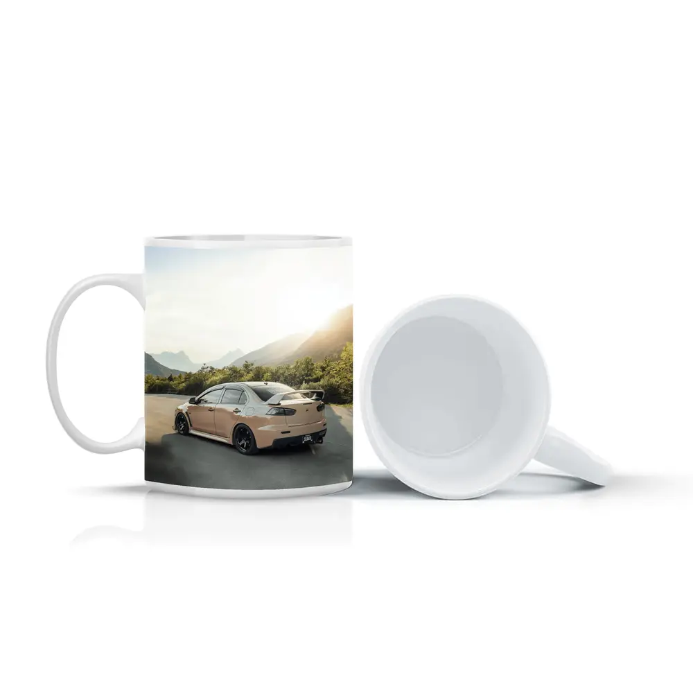 Mitsubishi Lancer Evo Mountain Road Drive – Mugs