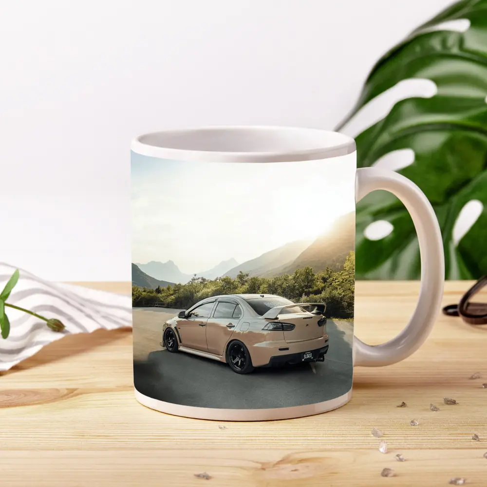 Mitsubishi Lancer Evo Mountain Road Drive – Mugs
