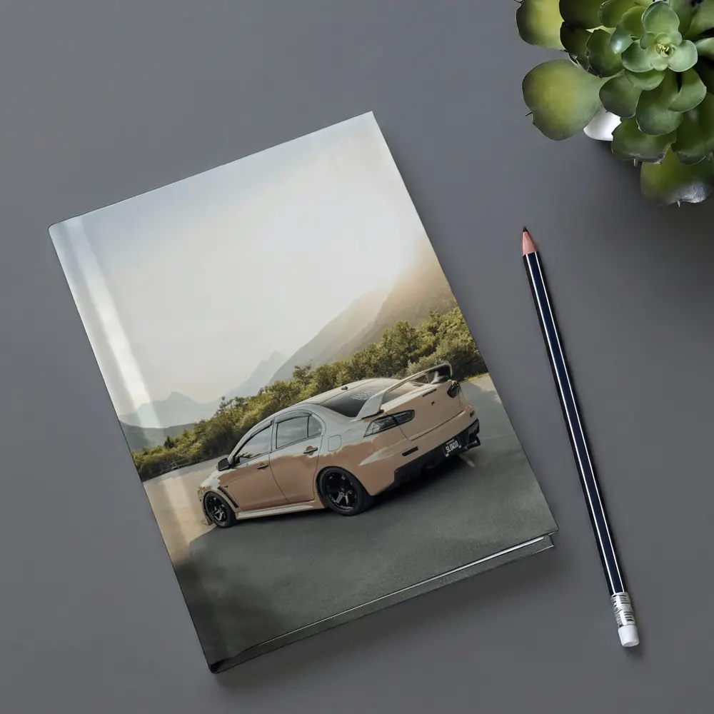 Mitsubishi Lancer Evo Mountain Road Drive – Notebooks