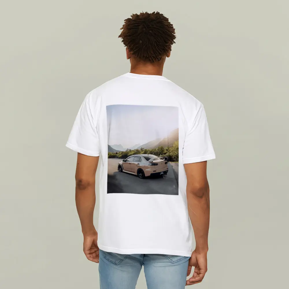Mitsubishi Lancer Evo Mountain Road Drive – T-Shirts