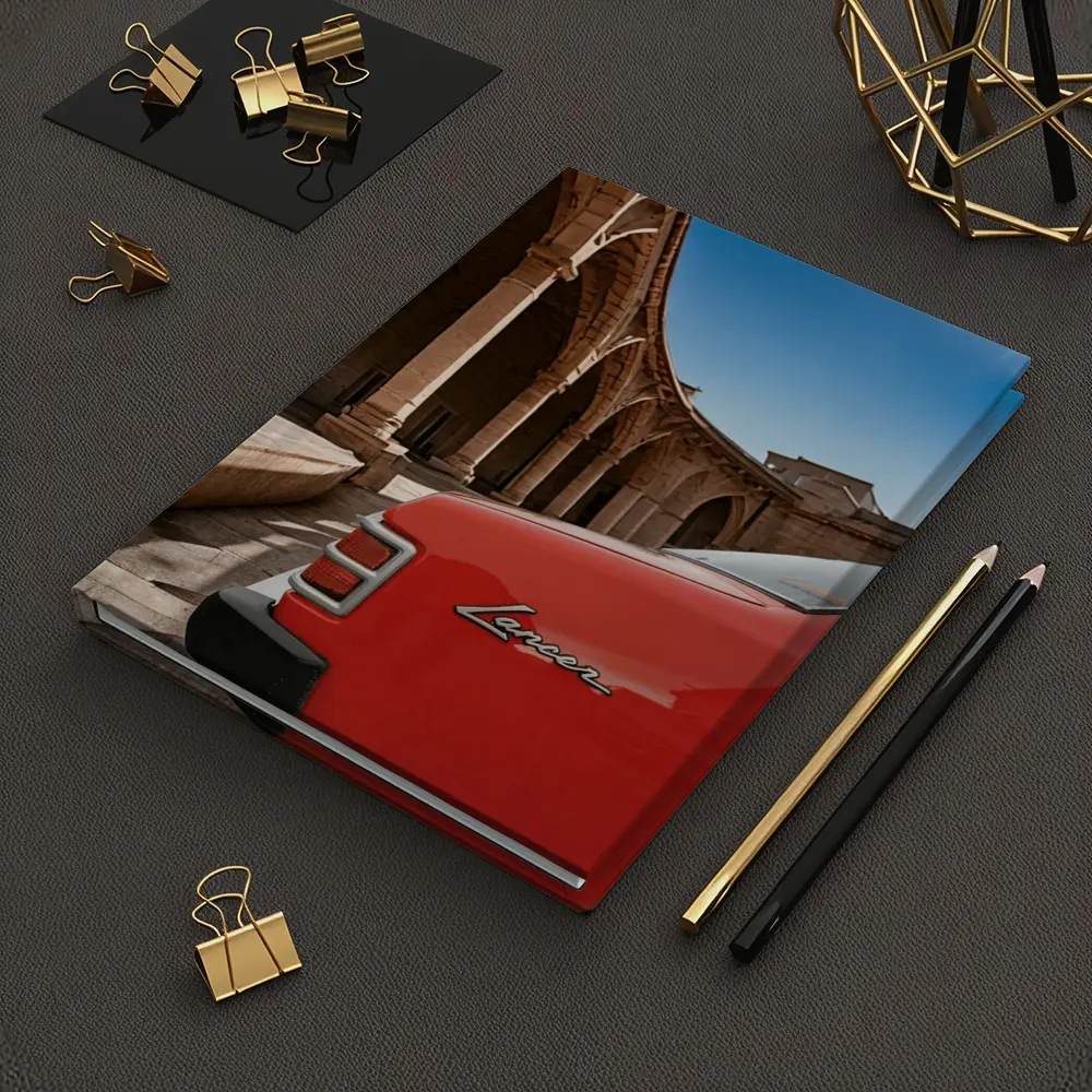 Mitsubishi Lancer Red Classic Car Old Town – Notebooks