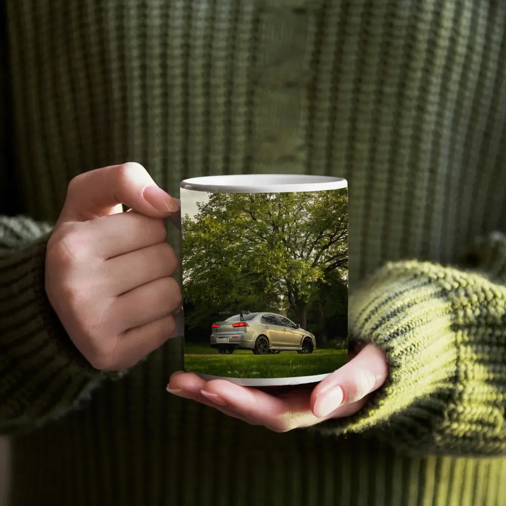 Mitsubishi Lancer Evolution Silver Park Setting – Mugs