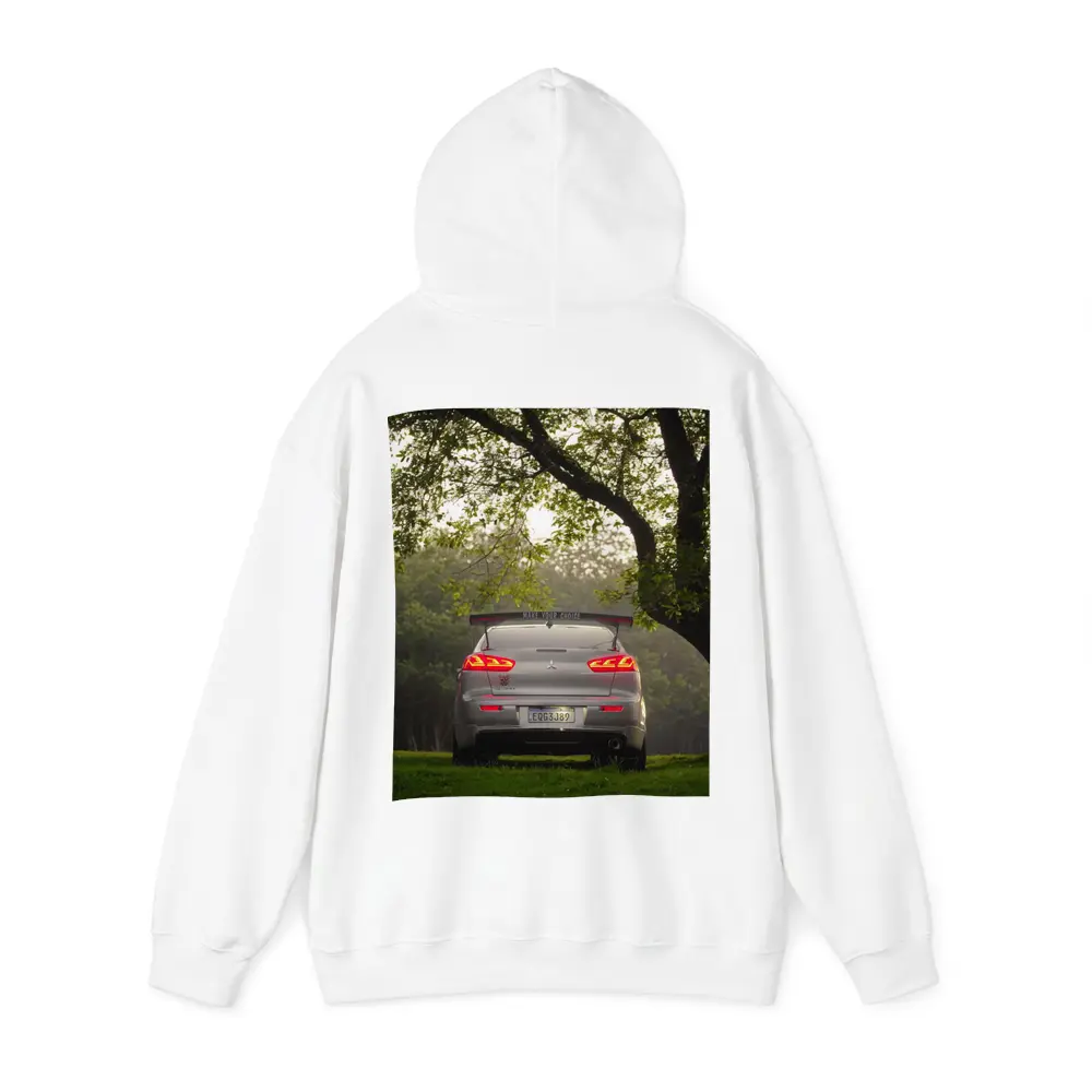 Mitsubishi Lancer Rear View Misty Park – Hoodies