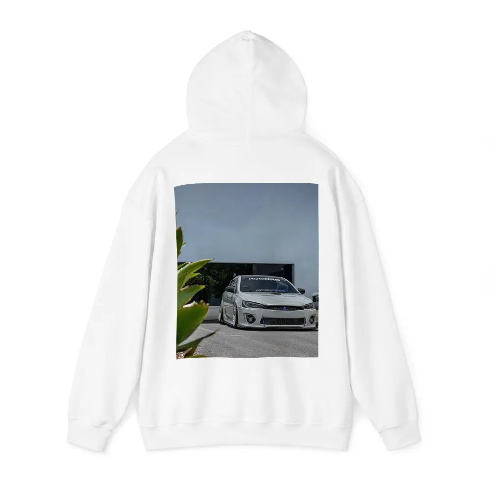 Mitsubishi Lancer Widebody Stance Parking Lot – Hoodies