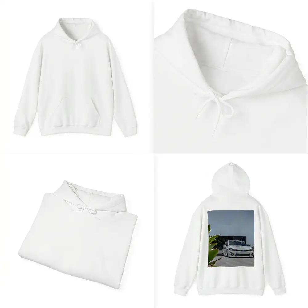Mitsubishi Lancer Widebody Stance Parking Lot – Hoodies
