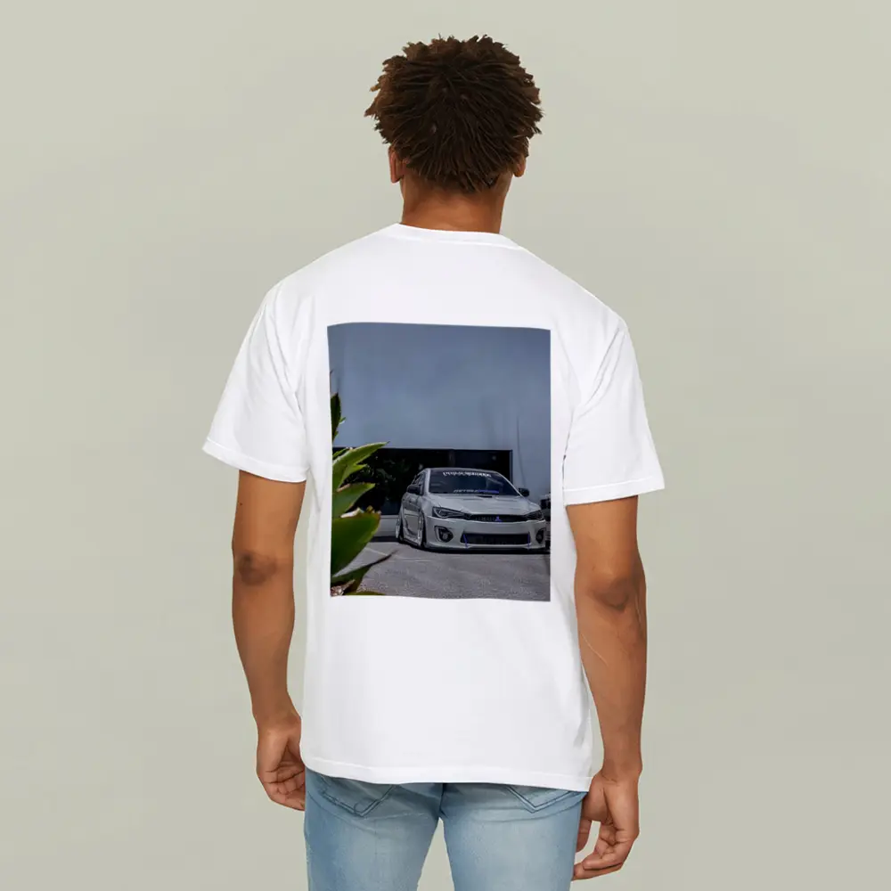 Mitsubishi Lancer Widebody Stance Parking Lot – T-Shirts
