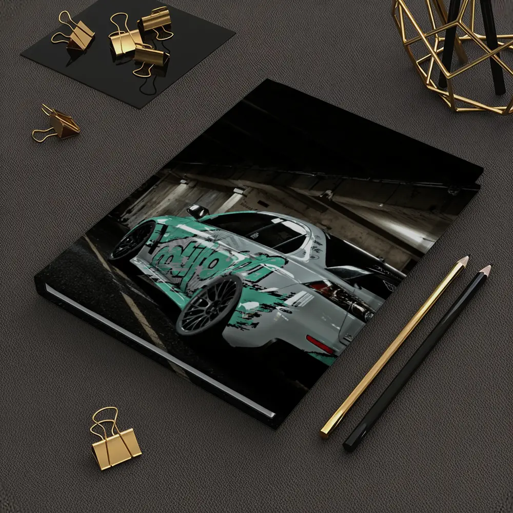 Mitsubishi Lancer Graffiti Wrap Underground Parking – Notebooks