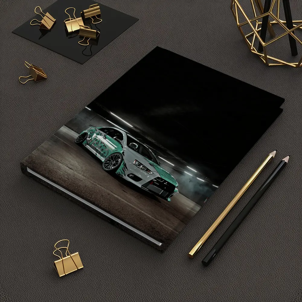 Mitsubishi Lancer Evolution Underground Parking Green Wrap – Notebooks