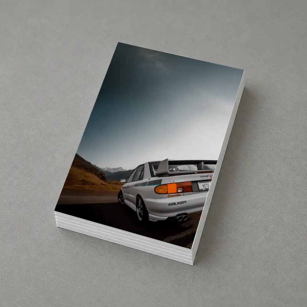 Mitsubishi Lancer Evo Mountain Road Rally – Postcards