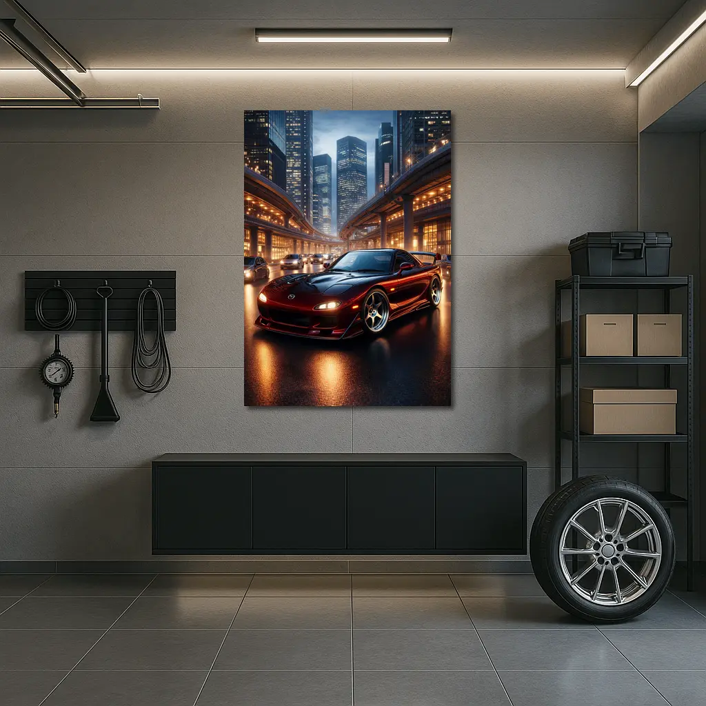 Mitsubishi Lancer Evo Mountain Road Rally – Wall Art