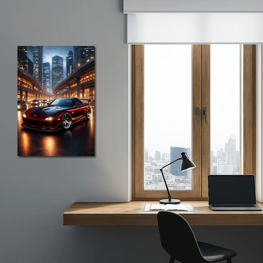 Mitsubishi Lancer Evo Mountain Road Rally – Wall Art