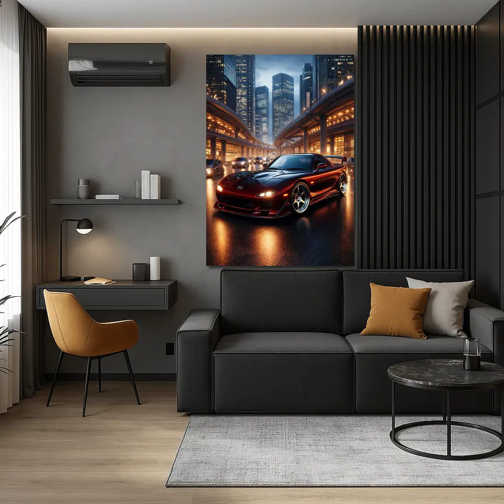 Mitsubishi Lancer Evo Mountain Road Rally – Wall Art