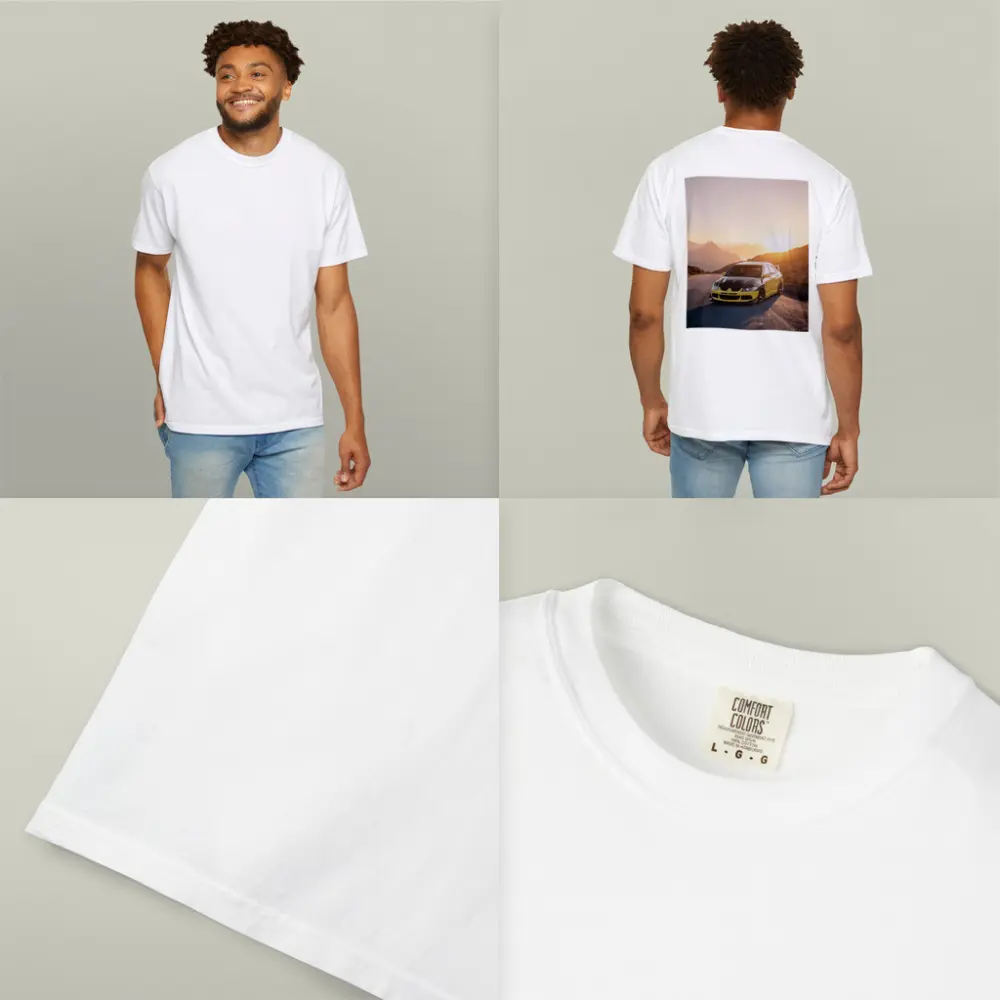 Mitsubishi Lancer Evolution Mountain Sunset Road – T-Shirts