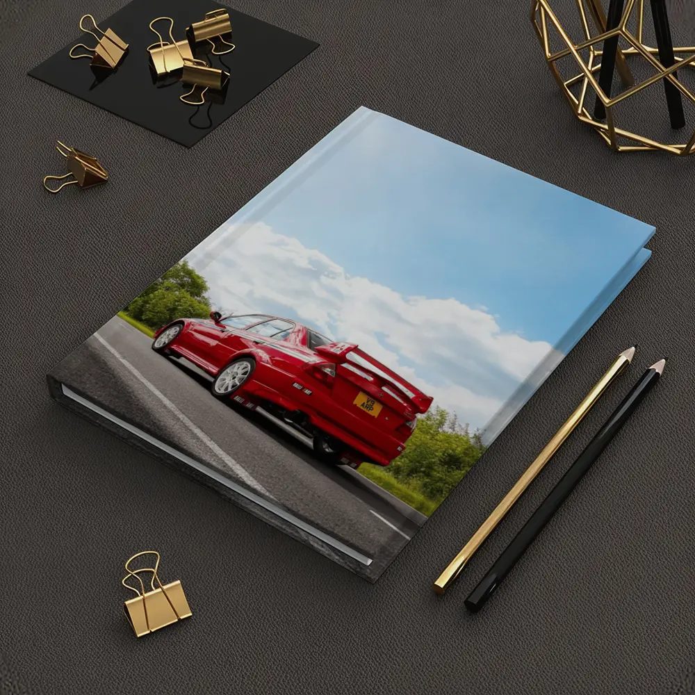 Mitsubishi Lancer Evolution Red Road Drive – Notebooks