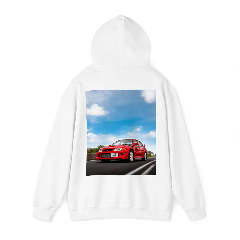 Mitsubishi Lancer Evolution Red Road Speed – Hoodies