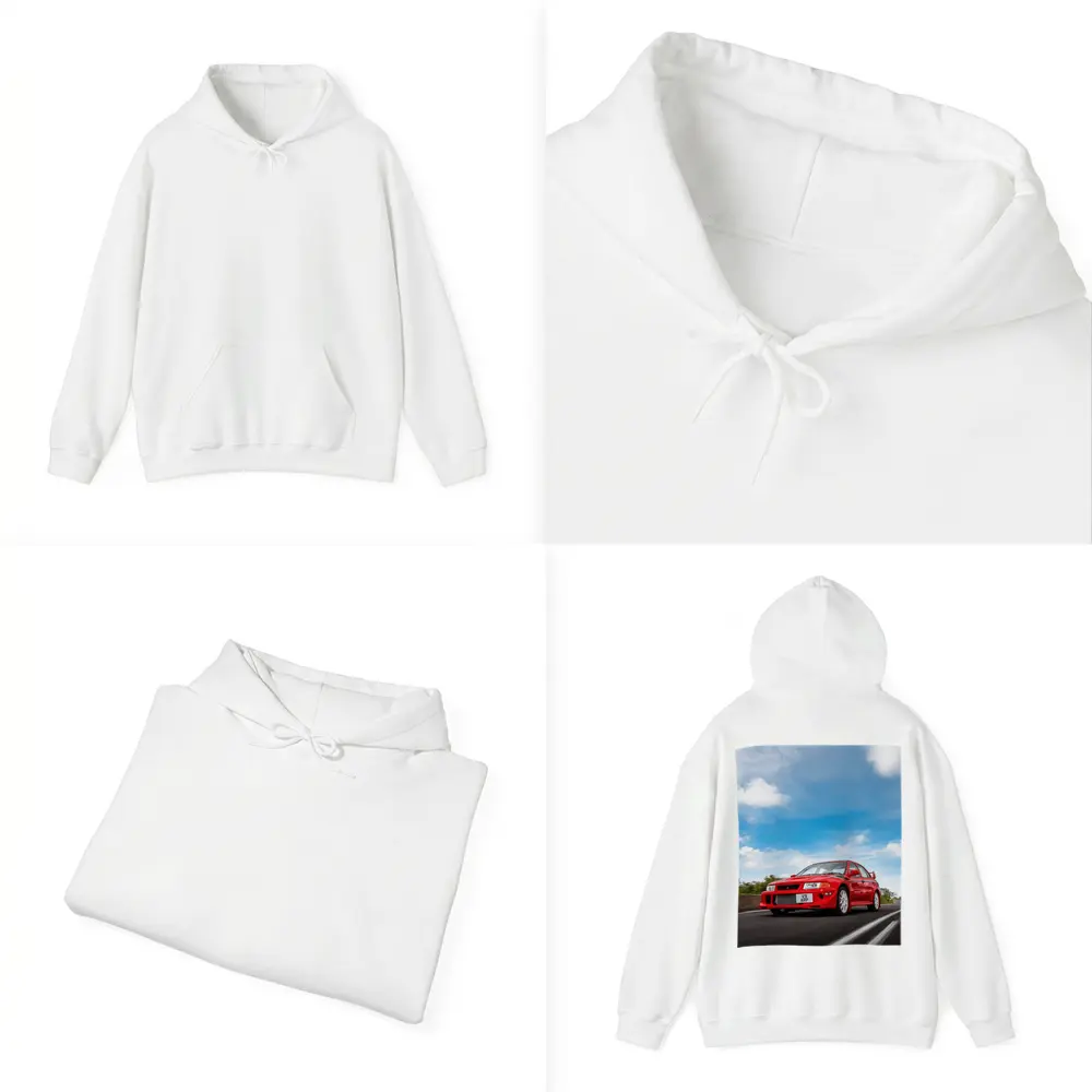 Mitsubishi Lancer Evolution Red Road Speed – Hoodies