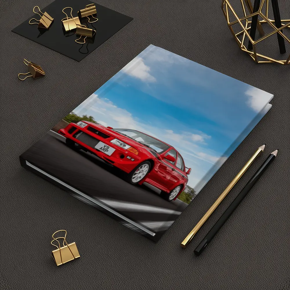 Mitsubishi Lancer Evolution Red Road Speed – Notebooks