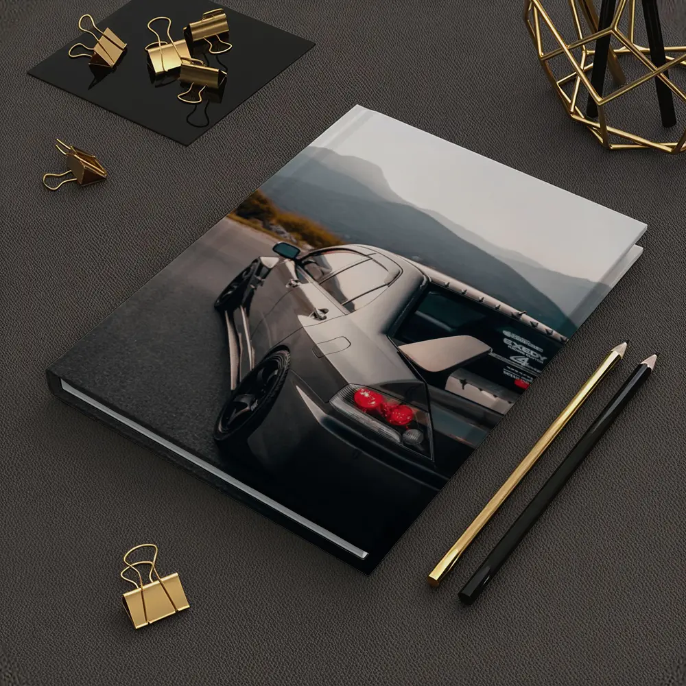 Mitsubishi Lancer Evo Mountain Road Dusk – Notebooks