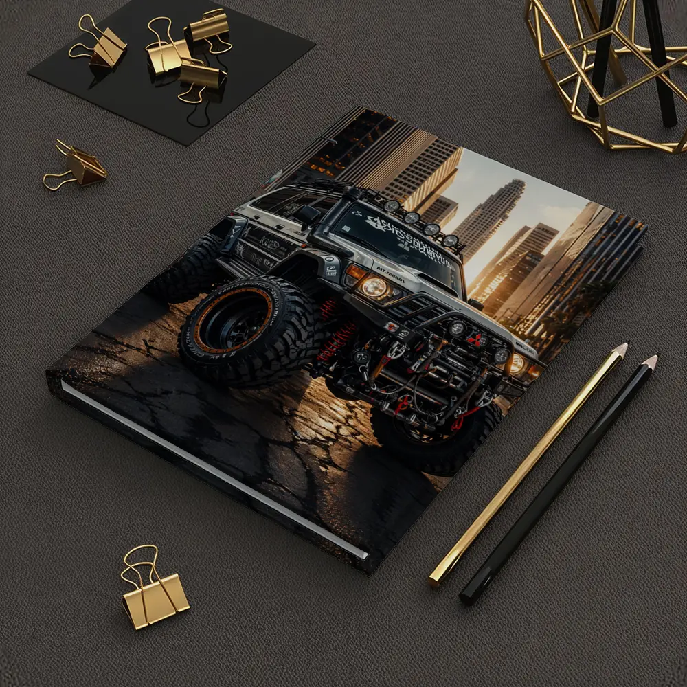 Mitsubishi Pajero Off Road Los Angeles Street – Notebooks