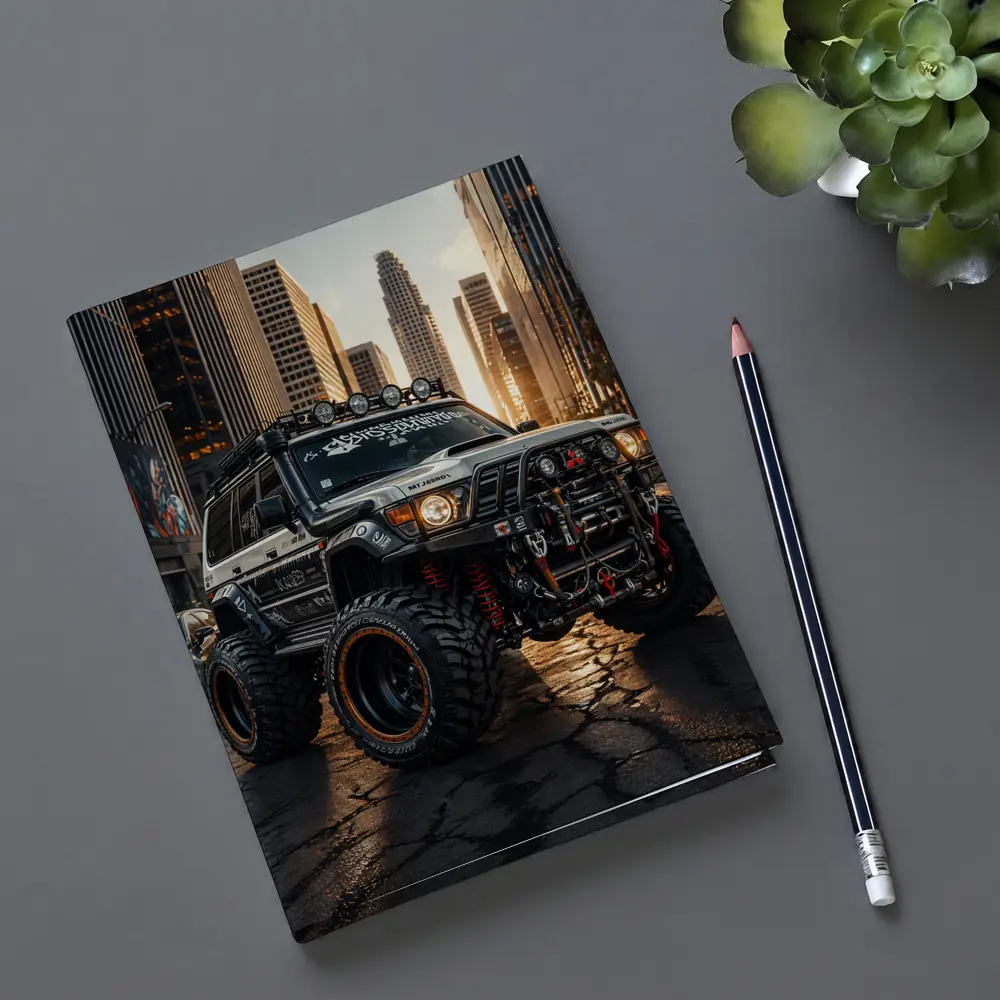 Mitsubishi Pajero Off Road Los Angeles Street – Notebooks