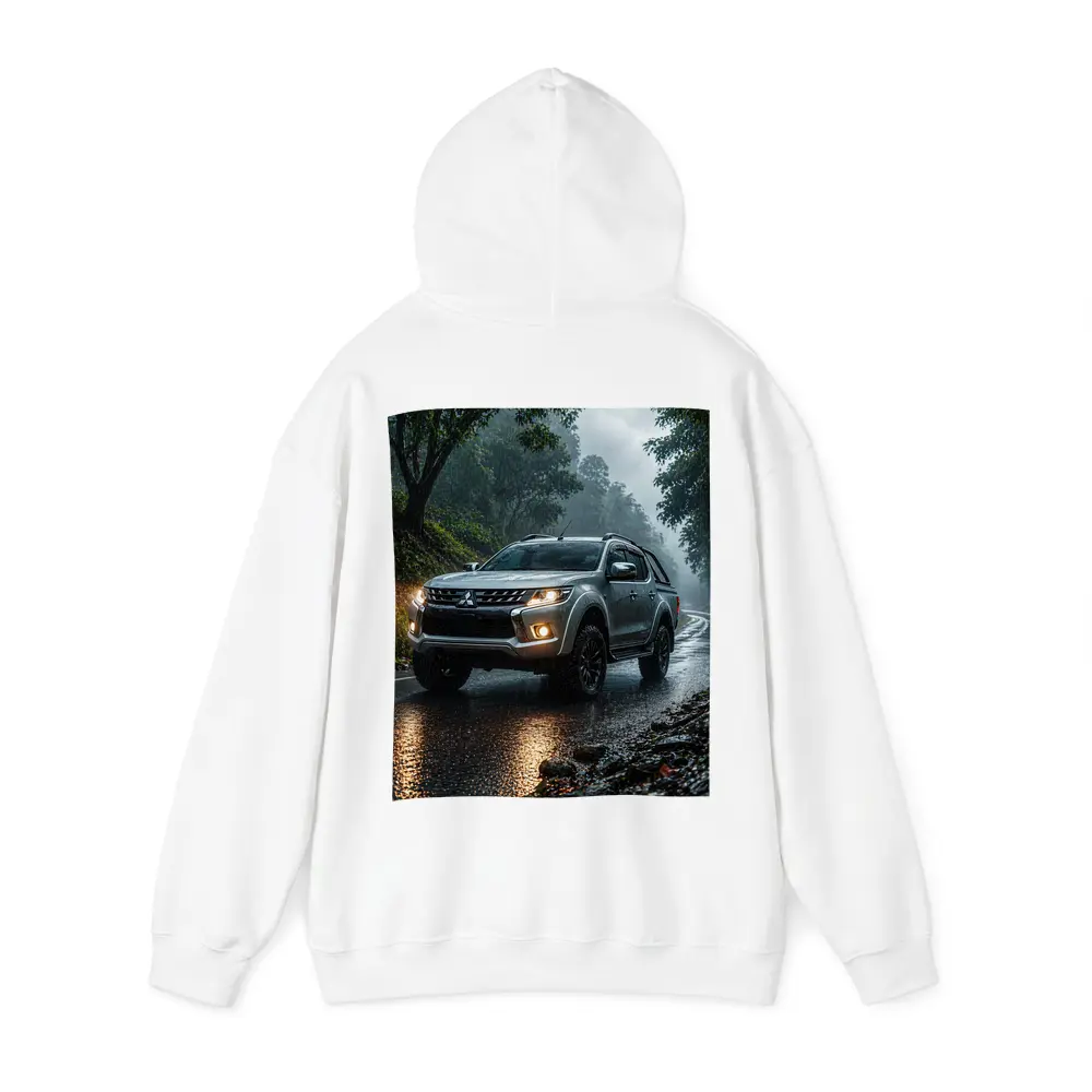 Mitsubishi L200 Triton Rainy Forest Road – Hoodies