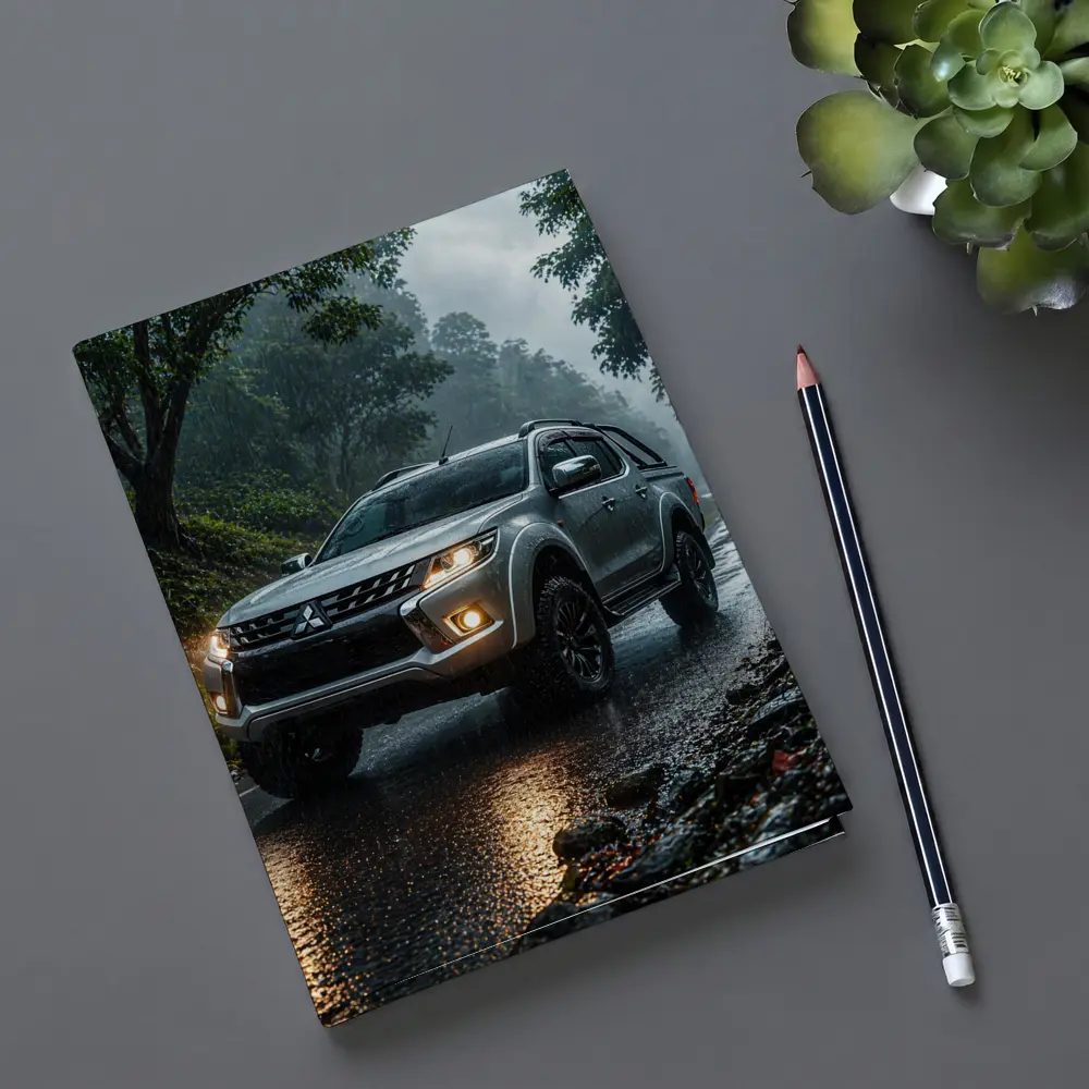 Mitsubishi L200 Triton Rainy Forest Road – Notebooks
