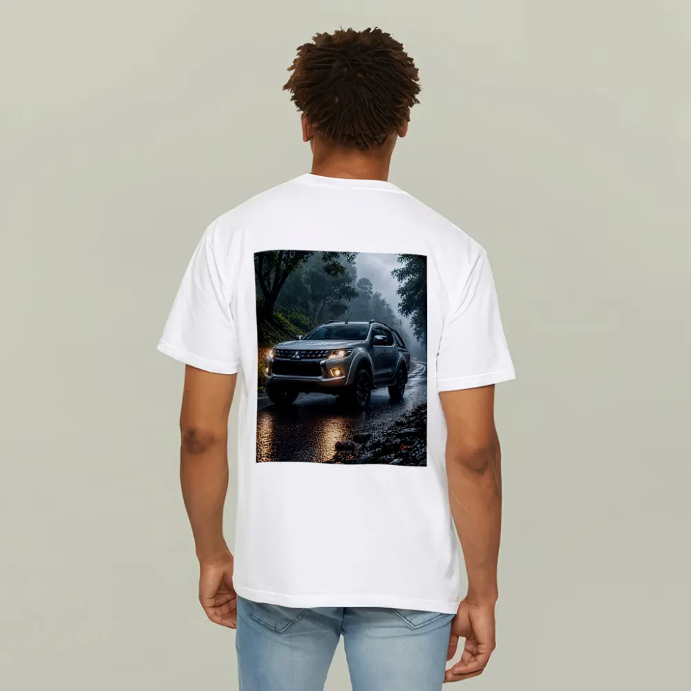 Mitsubishi L200 Triton Rainy Forest Road – T-Shirts