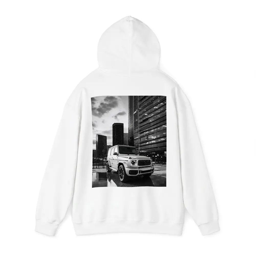 Mercedes G Class Wet City Night Scene – Hoodies