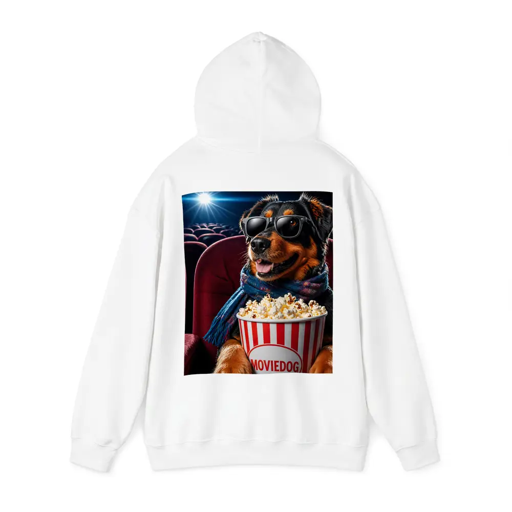 Rottweiler Dog Cinema Popcorn Sunglasses Fun – Hoodies
