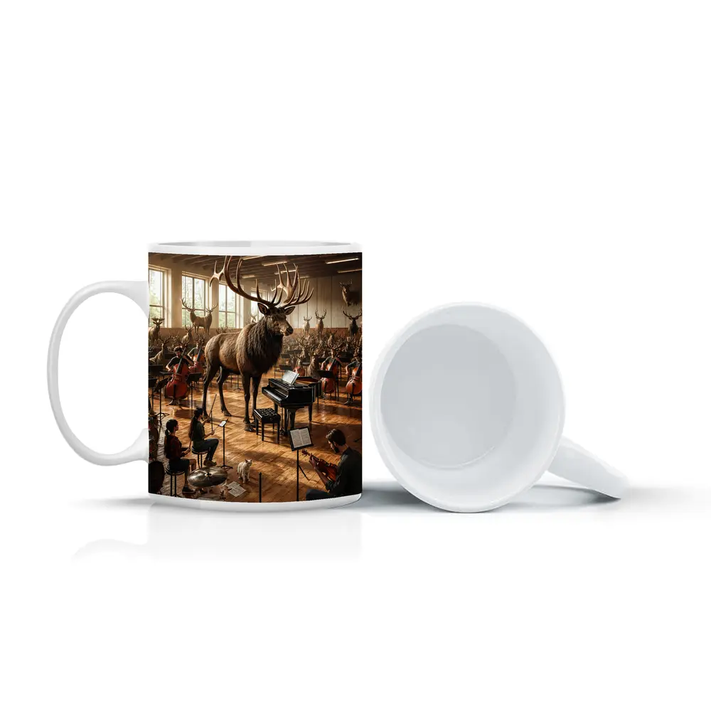Giant Moose Orchestra Music Studio Scene – Mugs