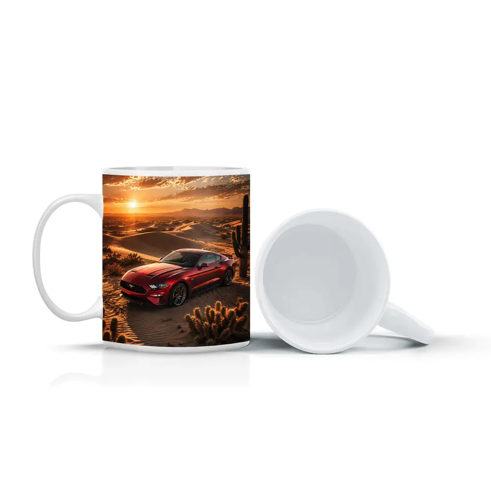 Ford Mustang GT Red Desert Sunset – Mugs
