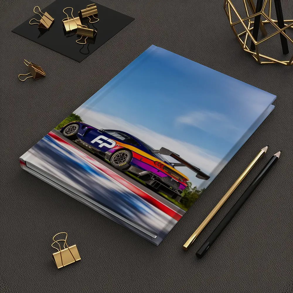 Ford Mustang GT3 Racing on Track – Notebooks
