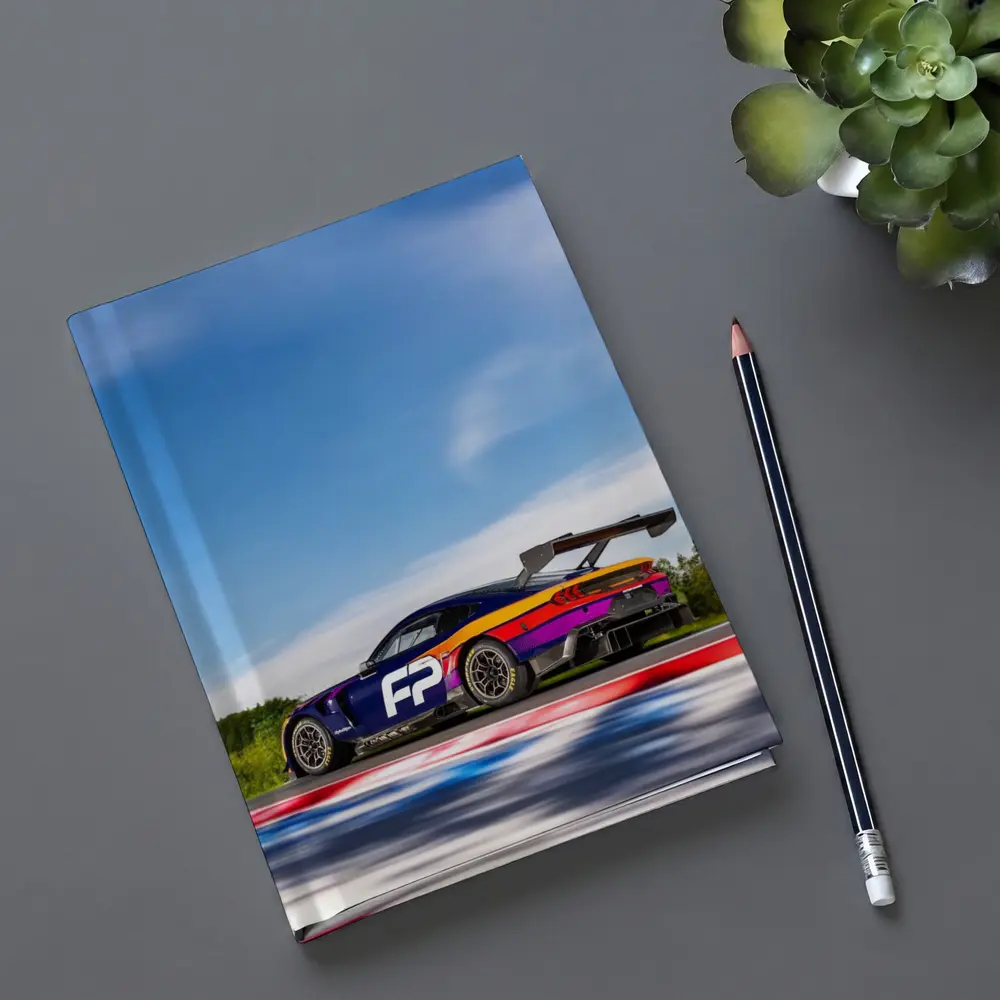 Ford Mustang GT3 Racing on Track – Notebooks