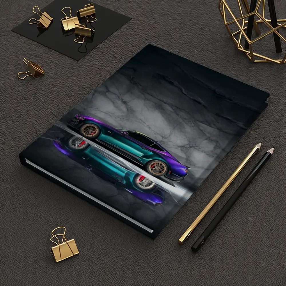 Ford Mustang RTR Purple Teal Studio – Notebooks