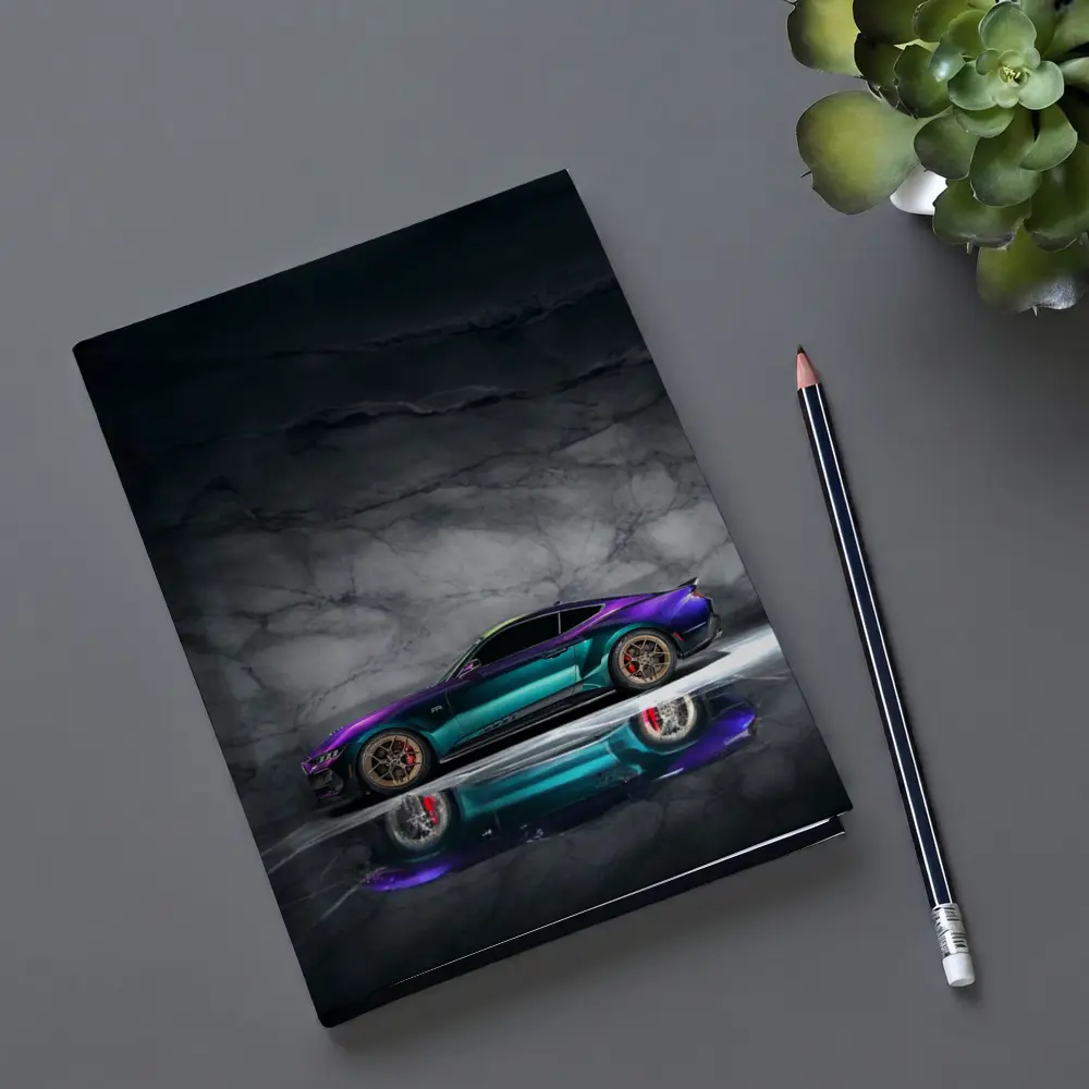 Ford Mustang RTR Purple Teal Studio – Notebooks