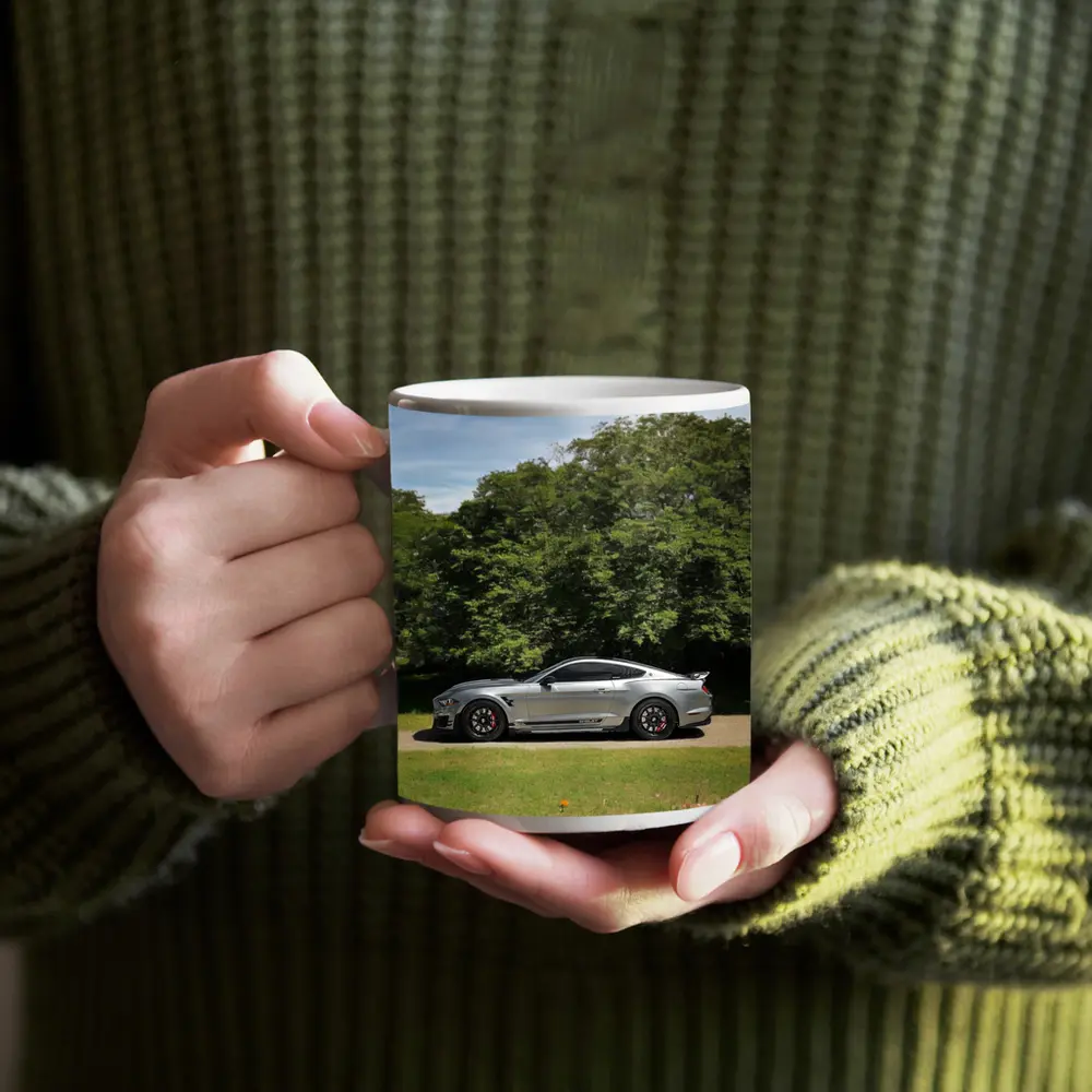Ford Mustang Shelby GT500 Silver Nature – Mugs