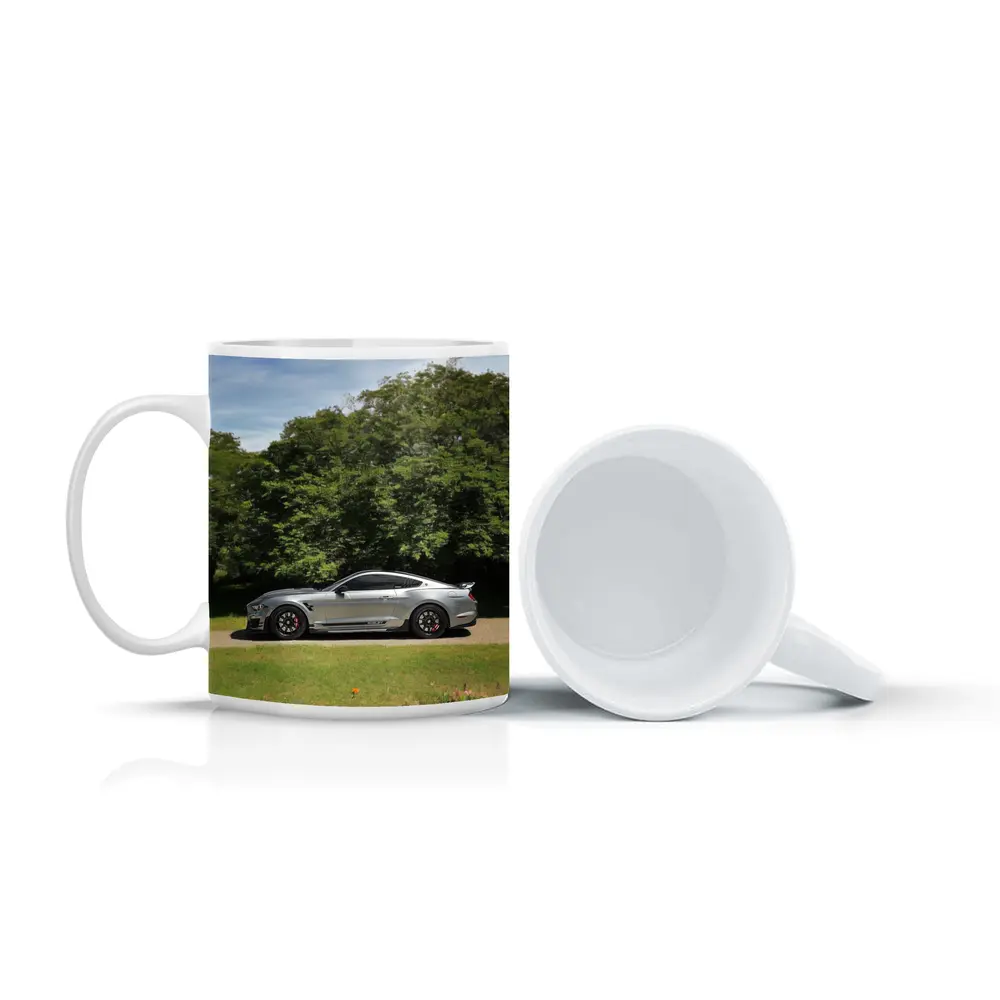 Ford Mustang Shelby GT500 Silver Nature – Mugs