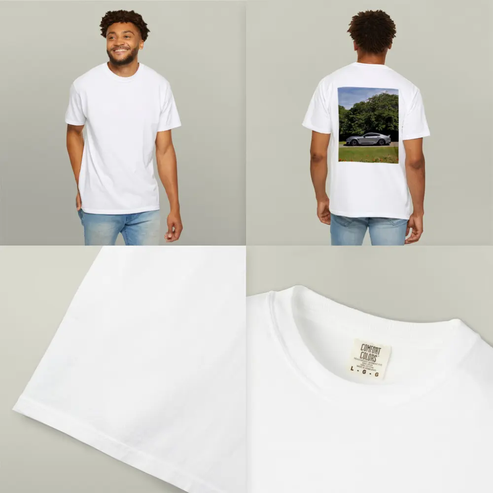 Ford Mustang Shelby GT500 Silver Nature – T-Shirts