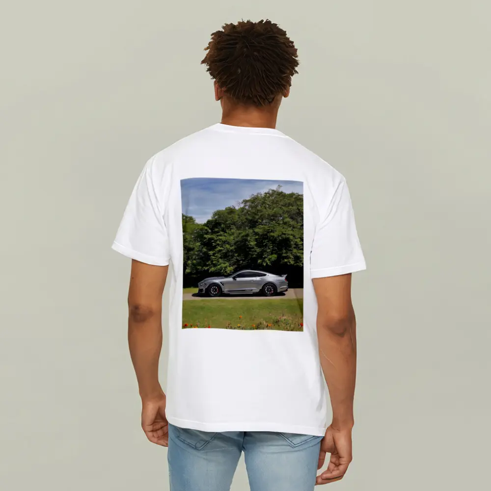 Ford Mustang Shelby GT500 Silver Nature – T-Shirts