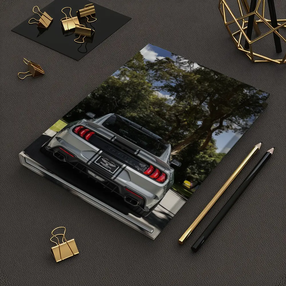 Ford Mustang Shelby GT500 Rear View Trees – Notebooks